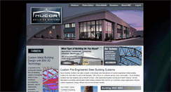 Desktop Screenshot of nucorbuildingsystems.com